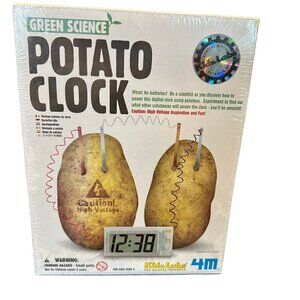 Potato Clock Green Science Project Experiment Kit kids Lab HomeSchool New